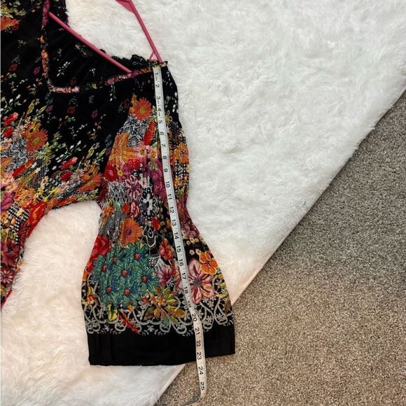 Melissa Paige Floral Multicolor Women's Top Bell Sleeves - Picture 7 of 11